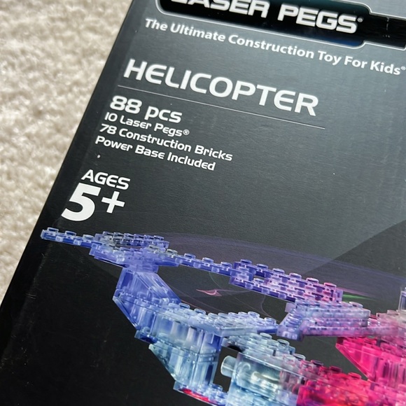 Laser Pegs The Ultimatemate Construction Toy- Helecopter - Picture 2 of 5